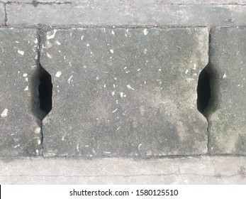 Broken Crack Rectangular Concrete Manhole Covers Stock Photo (Edit Now ...