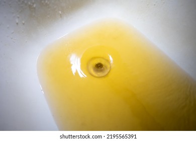 Dirty Tap Water In The Bathtub