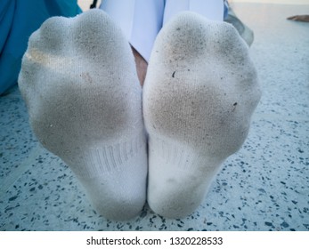 Dirty White Socks.