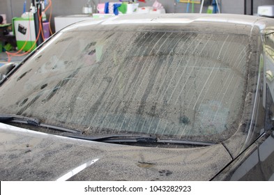The Dirty Window of Luxury Cars.