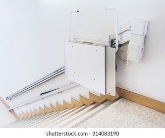 Disability stairs lift facility