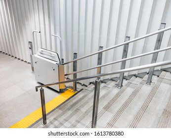Disability stairs lift facility indoor building Wheelchair elevator 