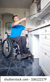 1,828 Wheelchair in kitchen Images, Stock Photos & Vectors | Shutterstock