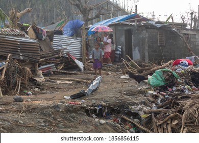 The Disaster Caused By Typhoon Rolly And Ulysses In Catanduanes Bicol November 2020