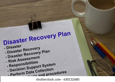 Disaster Recovery Plan - Many Uses In The Construction Industry.