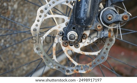 Image, Stock Photo Cycling needs spare wheels for road cyclists