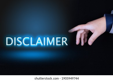 937 Disclaimer icon Images, Stock Photos & Vectors | Shutterstock