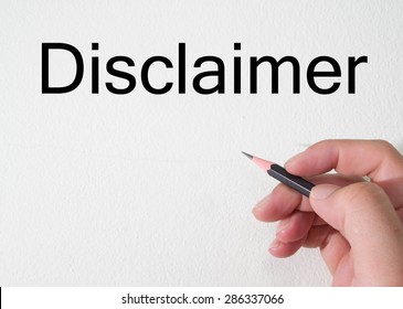 937 Disclaimer icon Images, Stock Photos & Vectors | Shutterstock