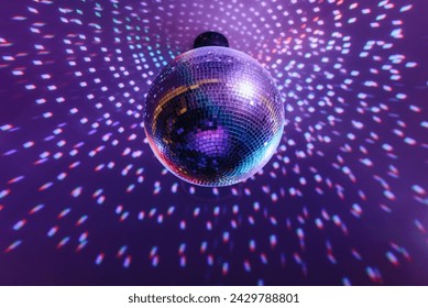 bola discoteca con superficie