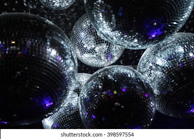 Disco Balls In Dark 