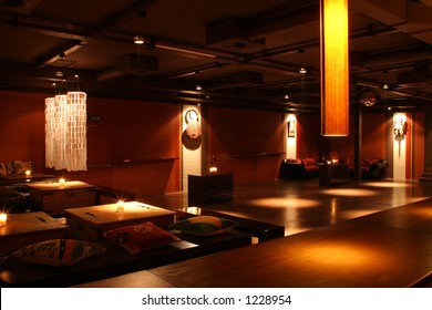 Discotheque Bar Room Empty Atmosphere Africa Style