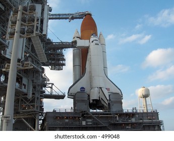 Discovery On Launch Pad