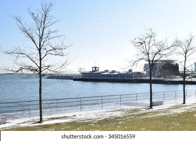 Discovery World Over Lake Michigan