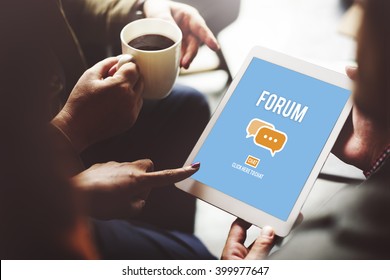 Discuss Forum Chat Group Topic Concept