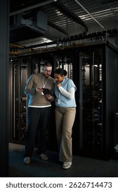 Discussing Server Maintenance in Data Center Environment