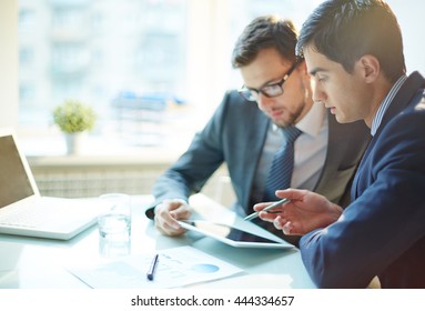 Discussion of data - Shutterstock ID 444334657