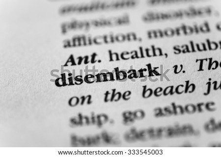 Disembark