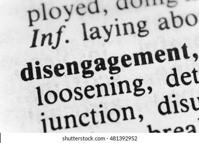 Disengagement