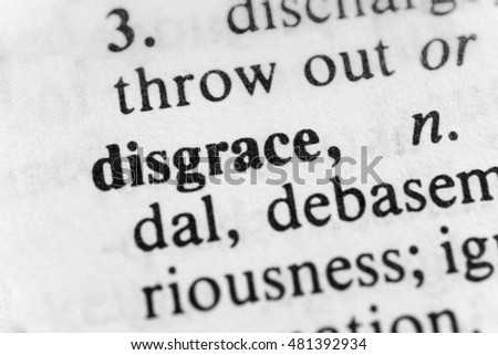 Disgrace