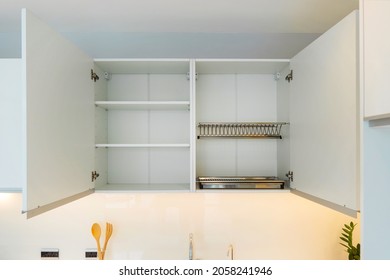 Dish drainer set ,Dish drainer for hanging cabinet for door width 600 mm. and cabinet with adjustable shelves. Open wall cabinet.