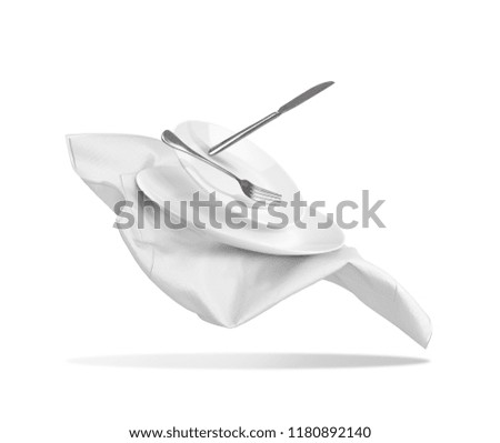Similar – Image, Stock Photo Steel plate in floating suspension for balance exercises