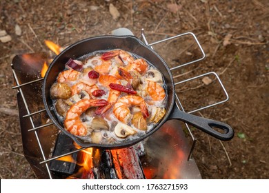  Dish Made With A Cast Iron Outdoor Oven (Dutch Oven)