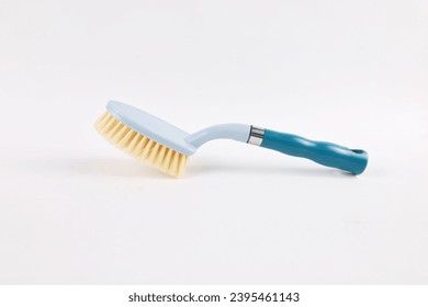dish washing brush isolated on white background - Shutterstock ID 2395461143
