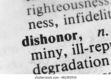 Dishonor