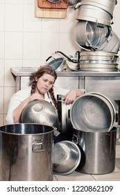 Dishwasher in kitchen