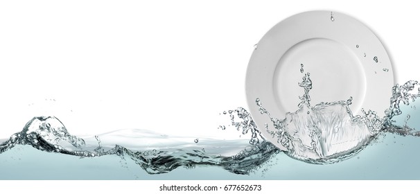 Dishwashing liquid, banner postcard. - Shutterstock ID 677652673