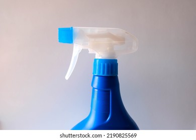 Disinfectant Spray Bottle Blue Color Stock Photo 2190825569 | Shutterstock