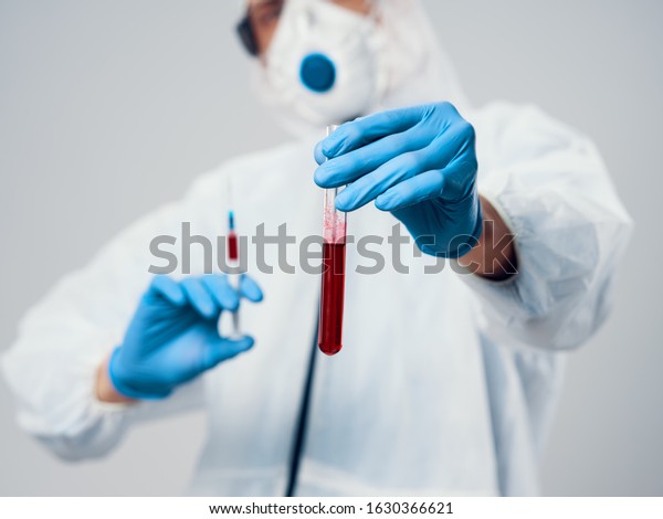 disinfection 2019-ncov asia coronaviridae coronavirus doctor male medical mask vaccine virus laboratory pharmacist blood biomedicine analysis warning uniform doctor 