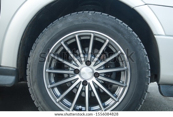 Disk of a car wheel.\
Transport