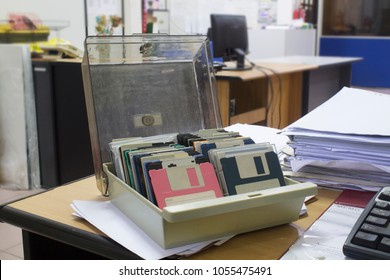 Diskettes in the box
