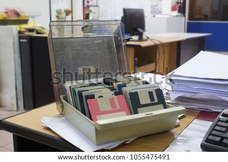 Diskettes in the box