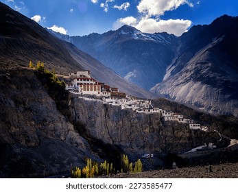 Diskit monastery in Nubra valley, Ladakh, India  - Shutterstock ID 2273585477