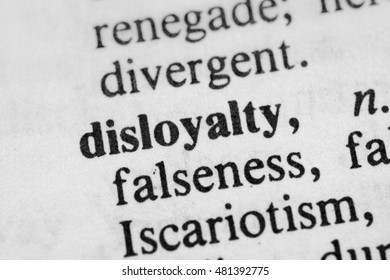 Disloyalty
