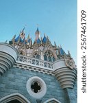 Disney world Princess Castle located in Orlando, Florida 