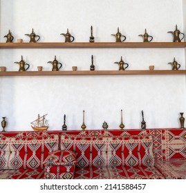 Display Of Arabic Majlis At A Hall.