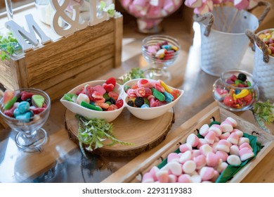 Display of delicious sweets and trinkets - Powered by Shutterstock