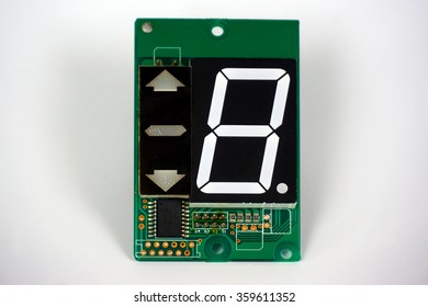  Display. Electronic component.                  