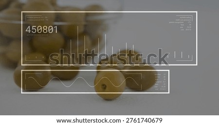 Displaying round light-brown fruit resting on pale tabletop, showing HUD 450801 and blurred basket. Stilllife, closeup, texture, bokeh, muted, minimalism, countertop