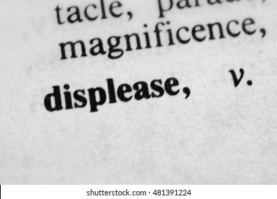 Displease