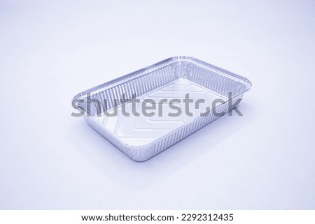 disposable aluminum container, aluminum tray