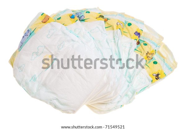 colored disposable diapers