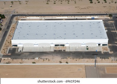 Disribution Warehouse from Above