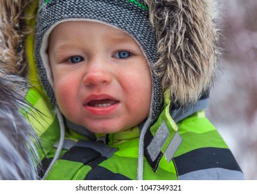 Dissapointed Boy Portrait