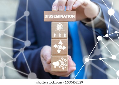 Dissemination Business Communication Idea Network Corporate Structure Concept. - Shutterstock ID 1600452529