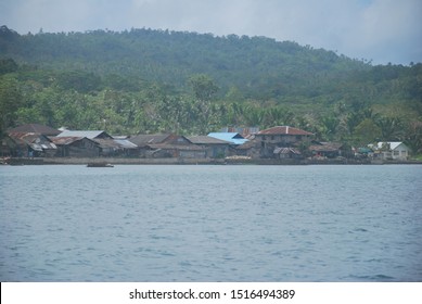 Distance There Fishing Village Kei Island Stock Photo 1516494389 ...