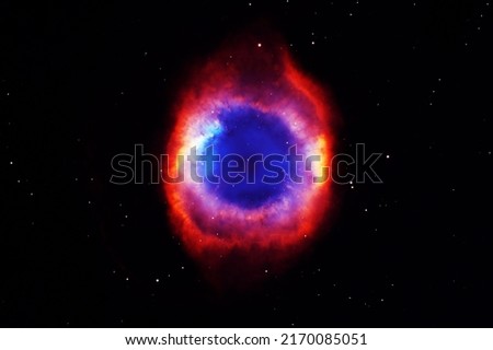 Distant cosmic nebula. Elements of this image were furnished by NASA. High quality photo